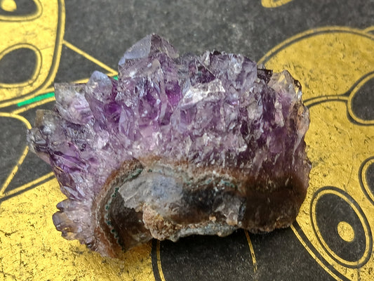 Druse d'améthyste